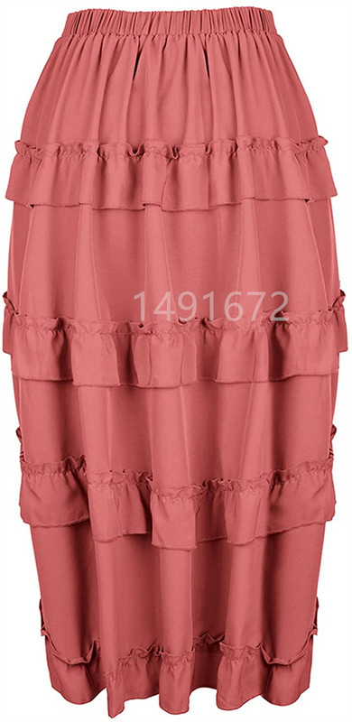 Női szoknya divat Szexi vékony, hosszú, magas, alacsony ráncozású, redőzött fűző melltartó szoknyákkal Steampunk gótikus punk vintage nagy méretű