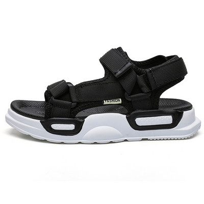 Muške ljetne ležerne sandale s debelim dnom i otvorenim prstima, neklizajuće, udobne, prozračne sandale za plažu Modne sportske sandale