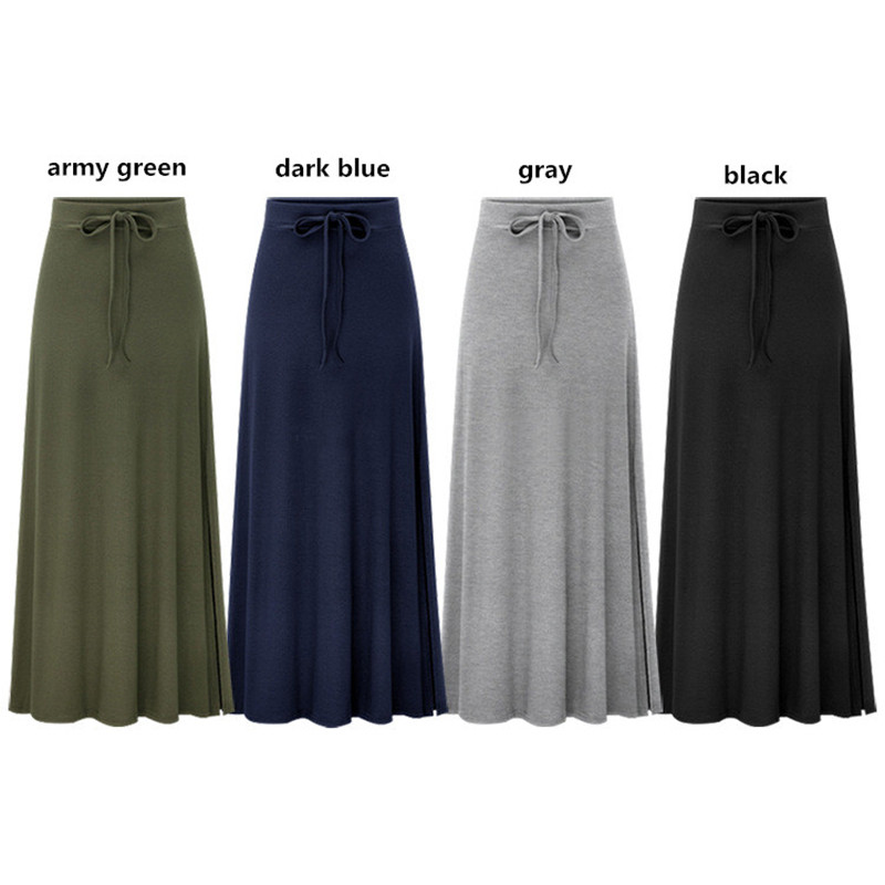 Suures suuruses naiste seelikud 2023 Uued tänavarõivad, kõrge vöökohaga kootud lõhestatud rihmadega seelikud Naiste pikk seelik Harajuku Jupe Femme