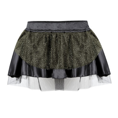 Sieviešu seksīgi daudzslāņu tīklveida tilla kroku mini svārki Showgirl modes ballīšu deju svārki lielizmēra S-6XL