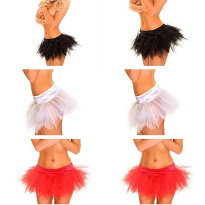 Sieviešu seksīgi daudzslāņu tīklveida tilla kroku mini svārki Showgirl modes ballīšu deju svārki lielizmēra S-6XL