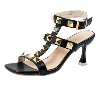 Ženske potpetice Visoke potpetice Zakovice Ženske salonke Ženske sandale za zabave 2023. Sandale sa špicastim vrhovima Ženska ljetna obuća s visokom petom