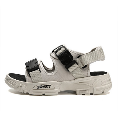 PMAWXS eemaldatavad meeste sandaalid platvorm paksu põhjaga libisemiskindlad sussid väljas Trend Ins suvised meeste kingad 2023 Uus kiire kohaletoimetamine