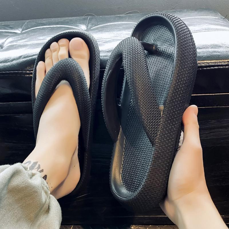 2023-as új nyári divat férfi papucsok strand papucsok vastag platós szandálok férfi hétköznapi cipők fürdőkád csúszásmentes férfi papucs