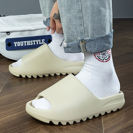 Nyári új férfi papucs női 2023 beltéri Eva magas puha alsó szandál Trend Slides strandcipő pár papucs luxus szandál