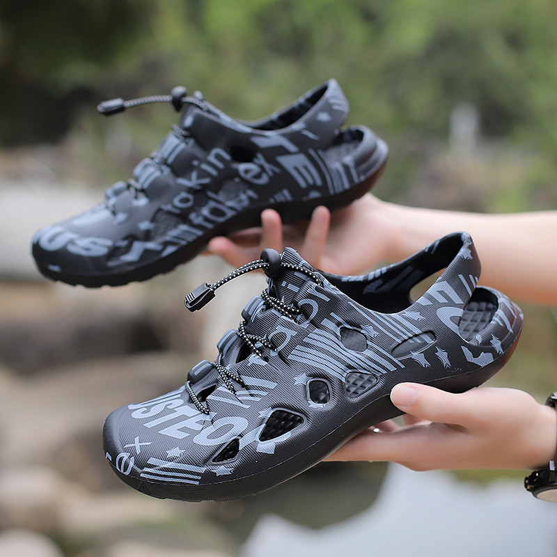 Suvised meeste sandaalid, kerged ja mugavad pehme tald, rannas käimine, meeste jalanõud, EVA