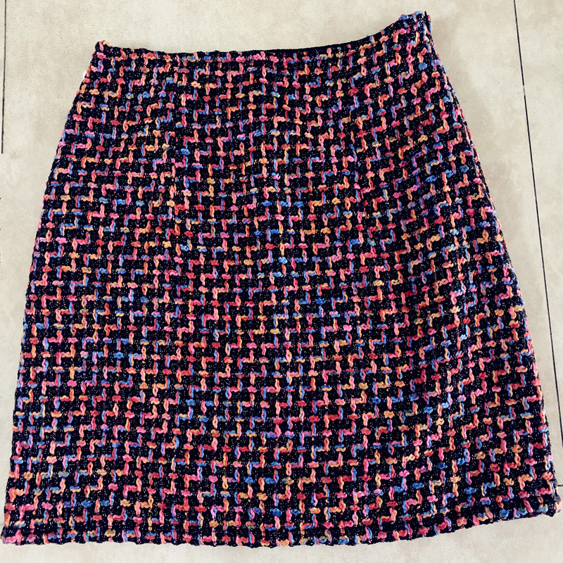 Jesen Zima Vintage pletena vunena mini suknja od tvida Ženska a-kroja Karirana kratka velika veličina 3XL