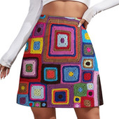 hubane heegeldatud Mini Seelik naisteriided Korea stiilsed elegantsed kleidid naistele mood Seelik lühikesed püksid