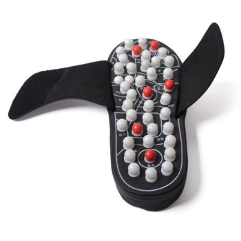 XIHAHA Spin Acupoint Massage Slippers Sandal for Men Women Feet Китайска акупресура терапия Медицински въртящи се обувки за крака