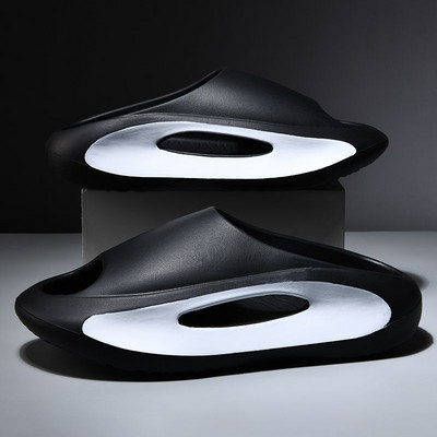 Uued suvised spordijalatsid naiste susside jaoks meeste paksu talla platvormiga sussid EVA lihtsad ja mitmekülgsed vabaaja rannajalatsid