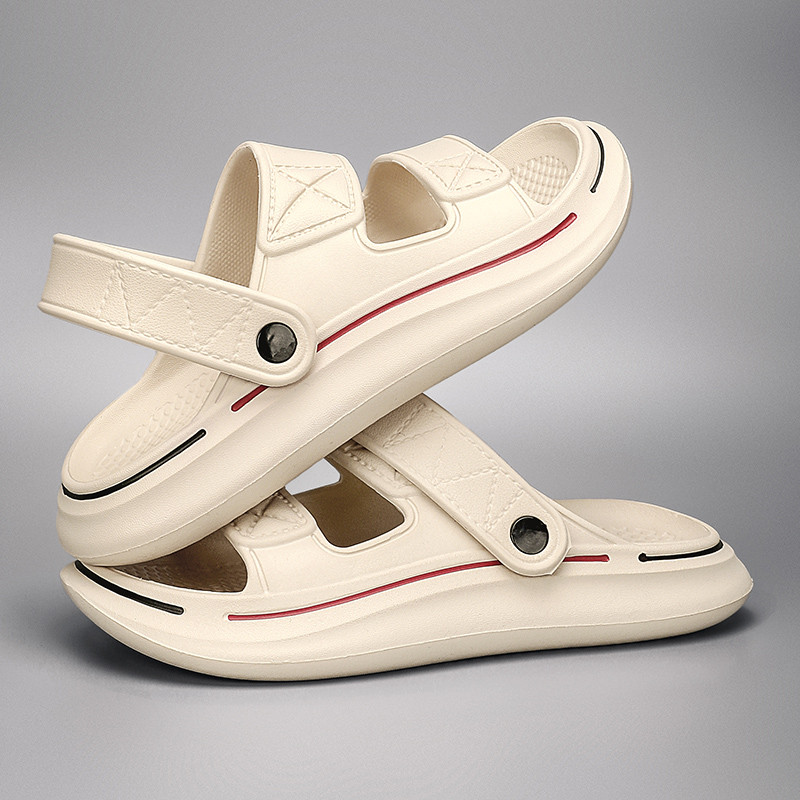 Új divatos szandál otthoni férfi nyári férfi papucs EVA férfi szandál vastag alsó férfi papucs könnyű férfi csúszó meleg stílus