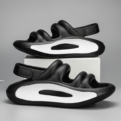 Modne muške ženske sandale za plažu Vanjske klompe udobne papuče nove muške cipele za slobodno vrijeme vrtne cipele muške sandale za plažu 36-45