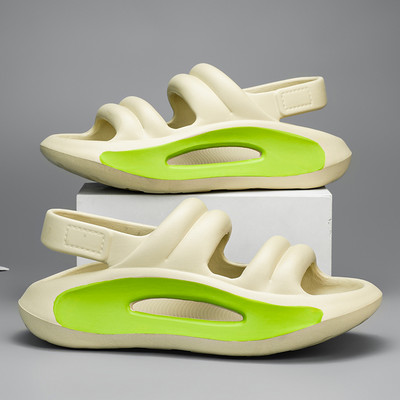 Modne muške ženske sandale za plažu Vanjske klompe udobne papuče nove muške cipele za slobodno vrijeme vrtne cipele muške sandale za plažu 36-45