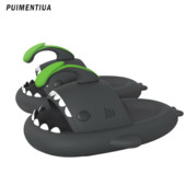 4 cm debeli potplat Muške ženske Shark papuče Svjetleći Cloud Shark tobogani Ljeto za odrasle parove Cool papuče Kućne protuklizne japanke