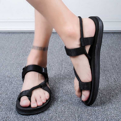 Meeste plätud 2024. aasta suvi Mood vabas õhus naiste sandaalid Meestele Kummist sussid Naistele Punased Rooma Huarachesi rannajalatsid