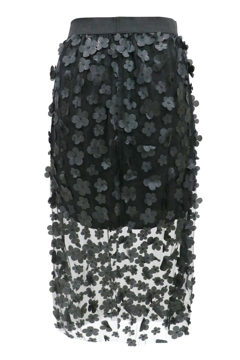 Plus veličina 3XS-10XL 9XL 8XL Ženske nove Ljetne suknje s aplikacijom na elastičnom struku Plisirana suknja 7XL 6XL 5XL 4XL XXXL 2024