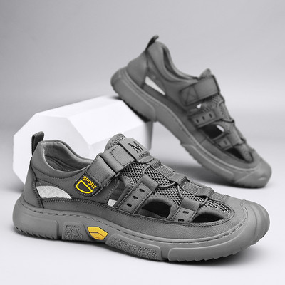 Dropshipping Hea kvaliteediga sandaalid Meeste suvised vabaajasandaalid Mugavad kingad meestele Rooma sandaalid Meeste rannajalatsid