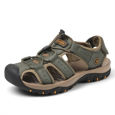 Dropshipping Hea kvaliteediga sandaalid Meeste suvised vabaajasandaalid Mugavad kingad meestele Rooma sandaalid Meeste rannajalatsid