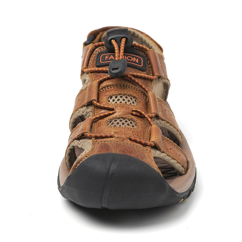 Dropshipping Hea kvaliteediga sandaalid Meeste suvised vabaajasandaalid Mugavad kingad meestele Rooma sandaalid Meeste rannajalatsid