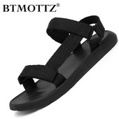 Divat férfi szandálok Alkalmi nyári unisex férfi kültéri szandálok csúszásmentes férfi csúszdák EVA ultrakönnyű strandszandálok, 36-46 nagy méretű