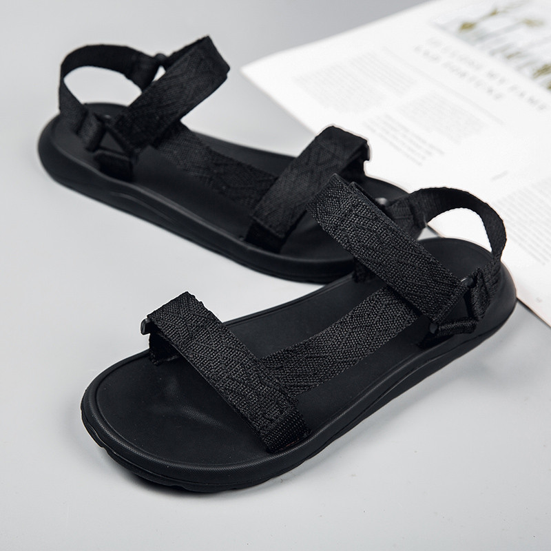 Divat férfi szandálok Alkalmi nyári unisex férfi kültéri szandálok csúszásmentes férfi csúszdák EVA ultrakönnyű strandszandálok, 36-46 nagy méretű