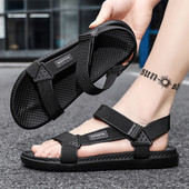 Sandale pentru bărbați la modă nouă, pantofi ocazional simpli, pantofi comozi, în aer liber, pentru vacanță, pe plajă, sandale de vară, pentru bărbați, pantofi