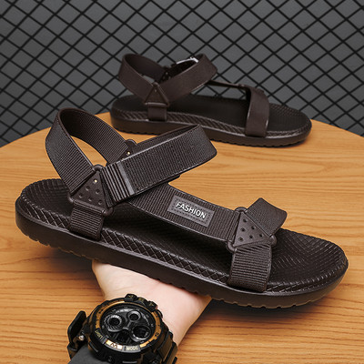 Sandale pentru bărbați la modă nouă, pantofi ocazional simpli, pantofi comozi, în aer liber, pentru vacanță, pe plajă, sandale de vară, pentru bărbați, pantofi