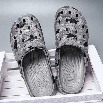 Saboți pentru bărbați, noua sosire 2021, pantofi de apă de vară, papuci pentru bărbați, respirabili, anti-alunecare, pantofi de grădină pentru bărbați, sandale casual de plajă