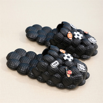 Unisex ljetne tobogane za žene EVA tobogane Vanjske modne sandale sa zatvorenim prstima Muške klompe papuče Slatke sandale s mjehurićima