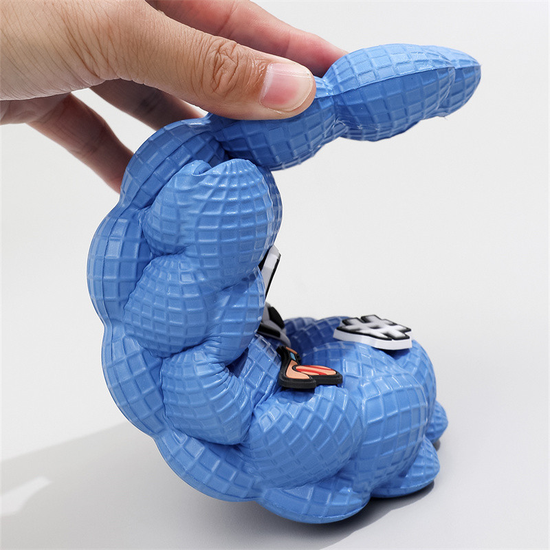 Unisex ljetne tobogane za žene EVA tobogane Vanjske modne sandale sa zatvorenim prstima Muške klompe papuče Slatke sandale s mjehurićima