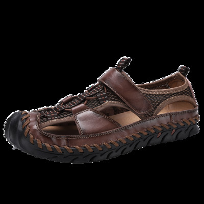 Muške sandale, ljetne prozračne mrežaste sandale, muške, ležerne, lagane sandale za plažu, modne muške cipele, velike veličine 38-48