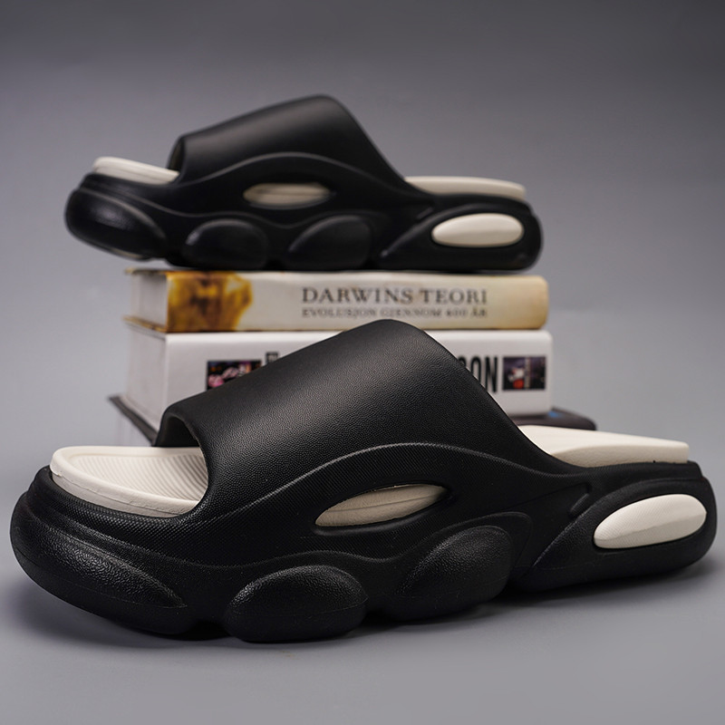 Sussid meestele, suvised, uue stiiliga meeste vabaajajalatsid õues, kerged plahvatusohtlikud stiilis platvormid, vastupidavad pehmed meeste sandaalid