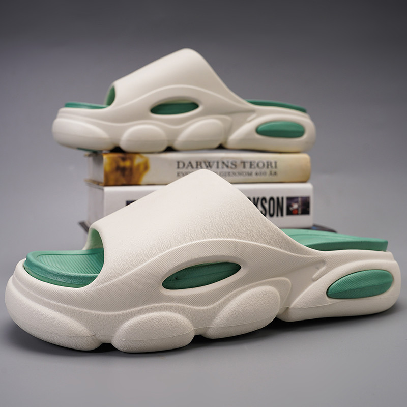 Sussid meestele, suvised, uue stiiliga meeste vabaajajalatsid õues, kerged plahvatusohtlikud stiilis platvormid, vastupidavad pehmed meeste sandaalid