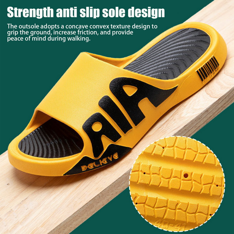 2023. aasta uued meeste sussid, suvised PVC pehmed sussid meestele, õues, paksud libisemisvastased rannasandaalid, vannituba, kodus, plätud