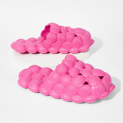 Femei Bărbați Papuci Moale Bubble Moda 2023 Nou EVA Cool Home Beach Pantofi Masaj Talpă Papuci Designer Interior Alune