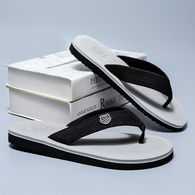 Kuum müük Meeste plätud vabaaja rannasussid Pehmed kerged libisemiskindlad kingad Suvised sussid meeste dušš 2023 Zapatos Hombre