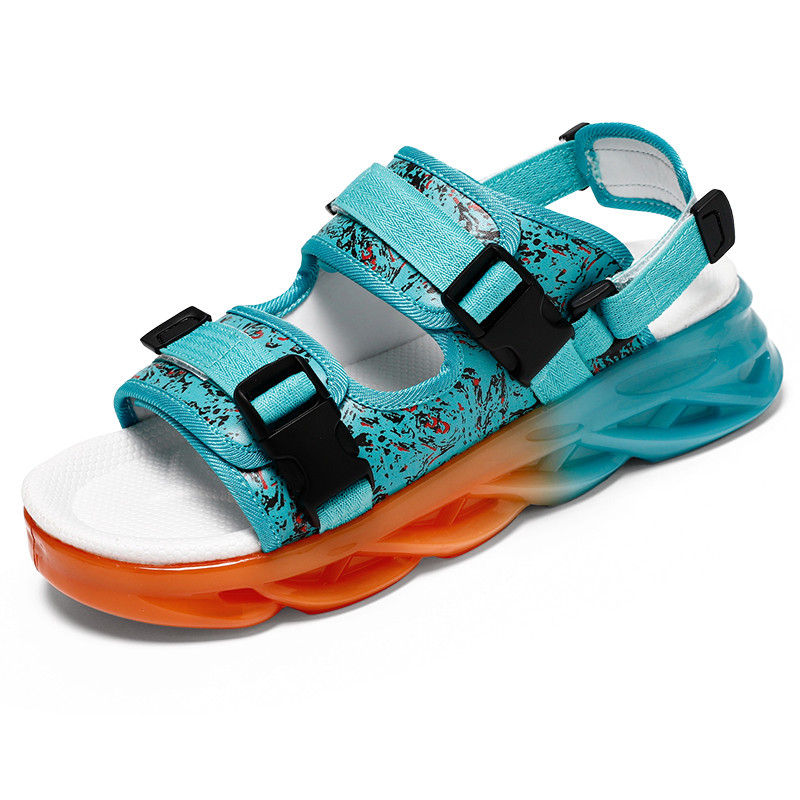 Muške protuklizne prozračne cipele za plažu, velika veličina 36-44, sandale za par, muške papuče, debeo potplat, ležerno, s otvorenim prstima