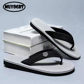 Vīriešu čības ārpus pludmales, plakanas čības, 2024. gada vasaras ikdienas čības iekštelpām mājās, vīriešu, siksnas, sandales, melnas