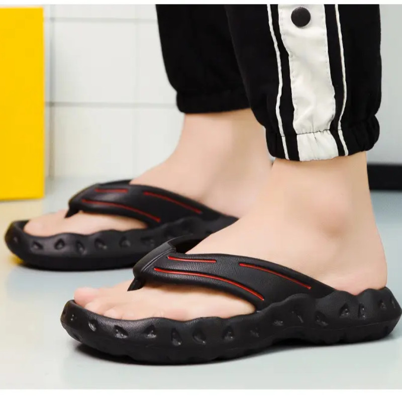 Muške japanke, ljetne nove neklizajuće meke potplate, ležerne papuče, sandale velikih veličina, lagane cipele u korejskom stilu Zapato Hombre