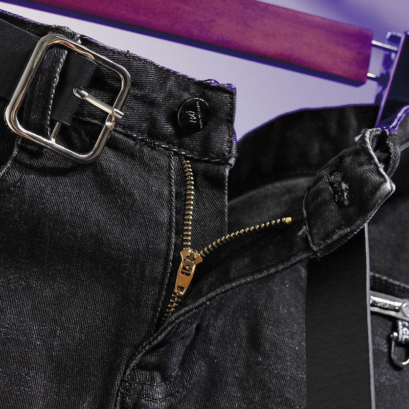 S-5XL Uus naiste mini-teksaseelik suvemoodne kõrge vöökohaga puusamähis, kulunud õhuke teksaseelik vabaaja suures suuruses must A-joonega seelik