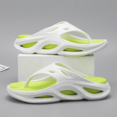 Japanke Muške papuče Ravne sandale Obuća za muškarce Otporna na habanje Prozračna Mekana i udobna cipela za plažu za zatvorene i vanjske prostore