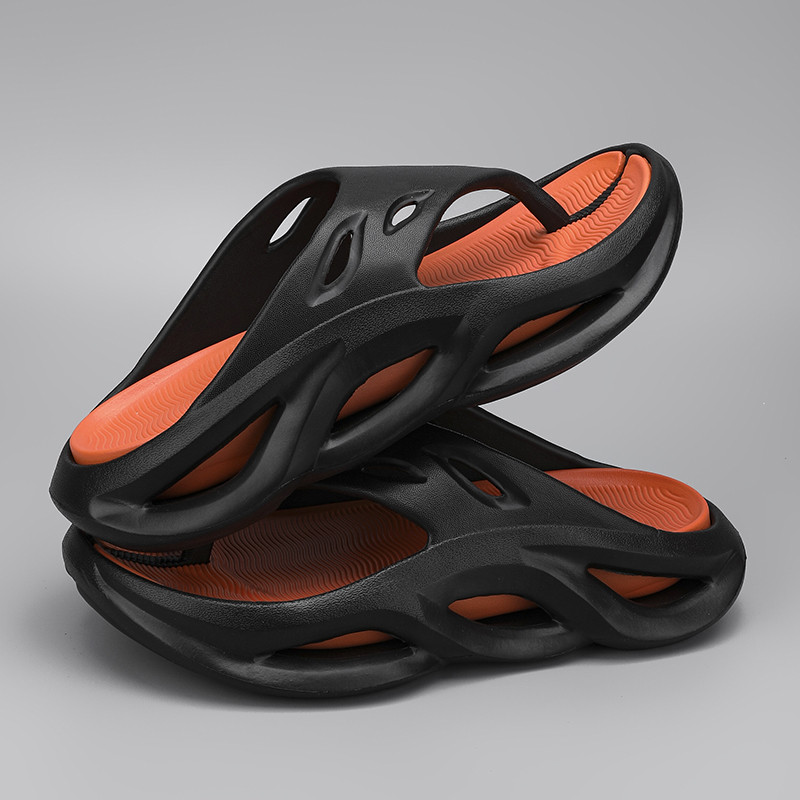 Japanke Muške papuče Ravne sandale Obuća za muškarce Otporna na habanje Prozračna Mekana i udobna cipela za plažu za zatvorene i vanjske prostore