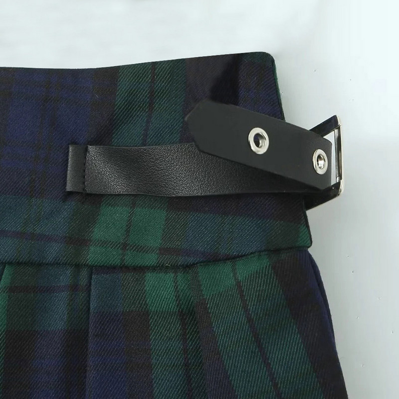 Lahedad kõrge vöökohaga plisseeritud seelikud naistele suvised plusssuuruses reguleeritava vöökohaga pitspaneelidega Skort naisteriided