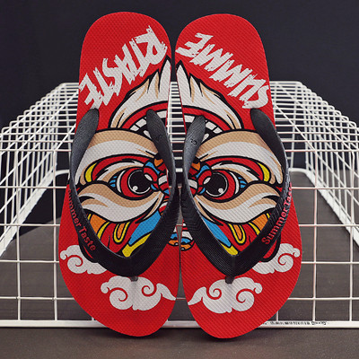 Nagyker nyári punk férfi papucsok kiváló minőségű strandszandálok csúszásmentes Zapatos Hombre alkalmi cipők papucsok utcai papucsok