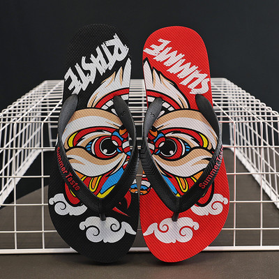 Nagyker nyári punk férfi papucsok kiváló minőségű strandszandálok csúszásmentes Zapatos Hombre alkalmi cipők papucsok utcai papucsok