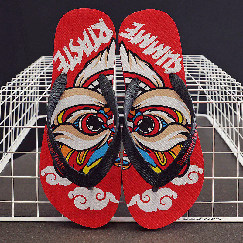 Nagyker nyári punk férfi papucsok kiváló minőségű strandszandálok csúszásmentes Zapatos Hombre alkalmi cipők papucsok utcai papucsok