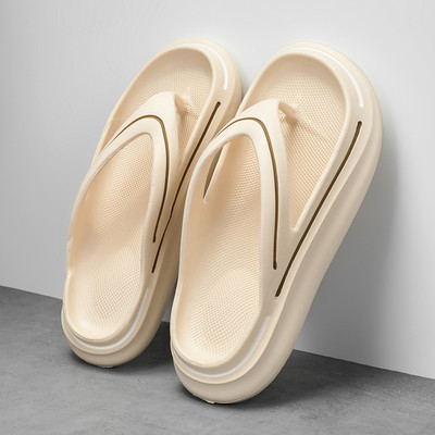 Férfi papucsok beltéri kültéri strandpapucsok csúszásmentes Icrease platform cipők nyári divat alkalmi papucsok 45-ös méret puha könnyű