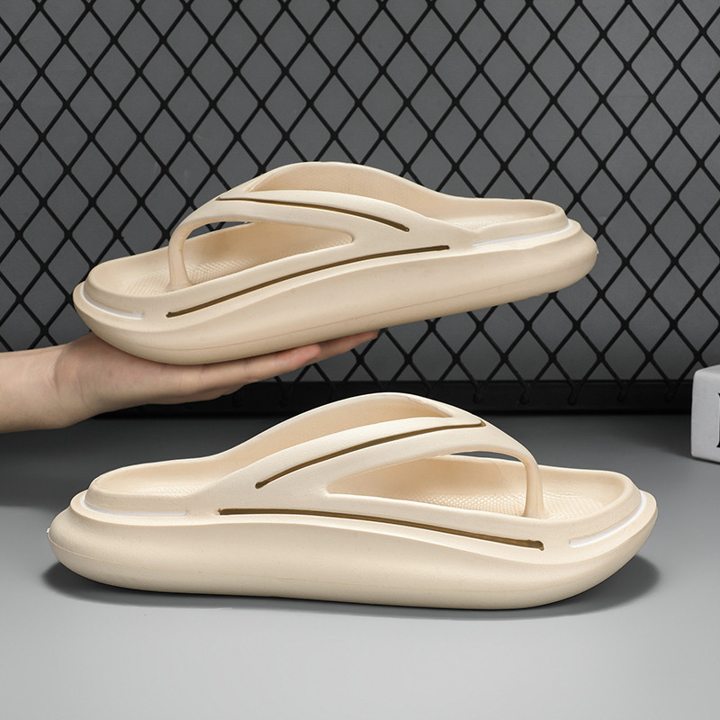 Férfi papucsok beltéri kültéri strandpapucsok csúszásmentes Icrease platform cipők nyári divat alkalmi papucsok 45-ös méret puha könnyű