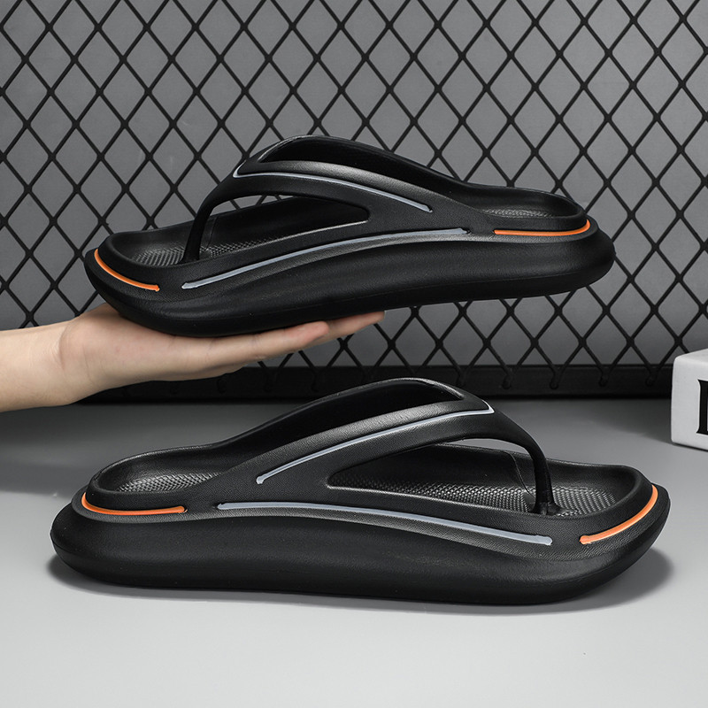 Férfi papucsok beltéri kültéri strandpapucsok csúszásmentes Icrease platform cipők nyári divat alkalmi papucsok 45-ös méret puha könnyű
