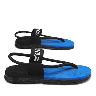 Moodsad punased meeste sandaalid, suvised plätud 2023, uued libisemiskindlad meeste sandaalid välitingimustes Chanclas Hombre